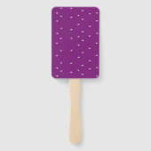 ねこケーキ紫の誕生日 ハンドファン (裏面)