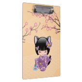 ねこコケシ人形 – 猫耳ゲイザーガール クリップボード (右)