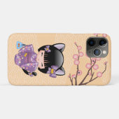 ねこコケシ人形 – 猫耳ゲイザーガール Case-Mate iPhoneケース (裏面(横))