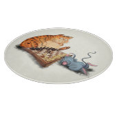 ねこチェス遊のカッティングボード カッティングボード (角)