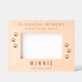 ねこペット記念館 レーザー彫刻フレーム (正面)