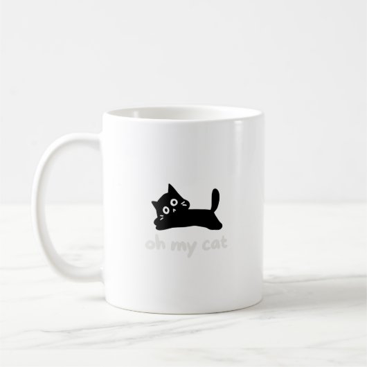 ねこマグ コーヒーマグカップ (左)