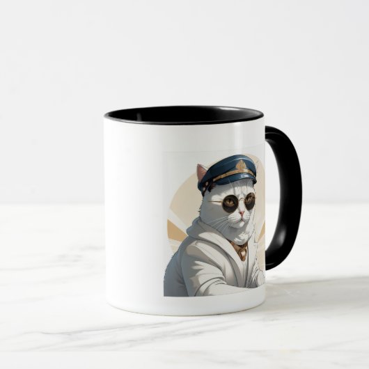 ねこマグ マグカップ (正面右)