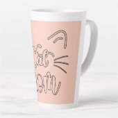 ねこママのマグ カフェラテマグ (右アングル)