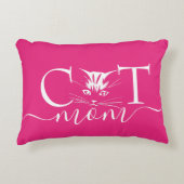 ねこママ アクセントクッション (正面)