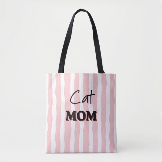 ねこママ トートバッグ (正面)