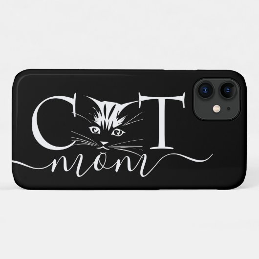 ねこママ Case-Mate iPhoneケース (裏面(横))