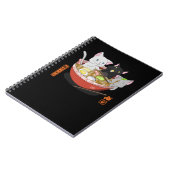 ねこラーメン猫 ノートブック (左側)