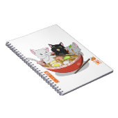ねこラーメン猫 ノートブック (右側)
