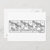 ねこラーメン ポストカード (正面/裏面)