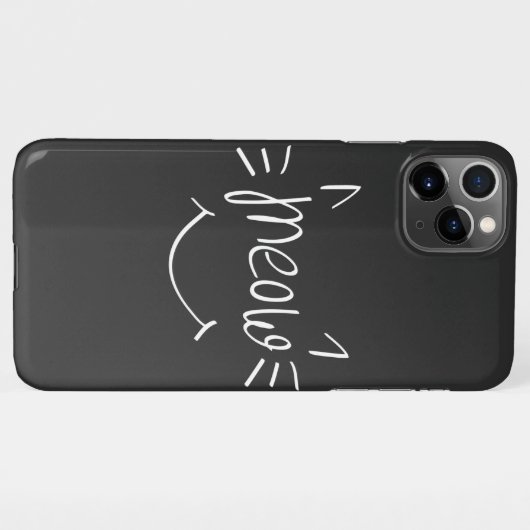 ねこ好きにゃん    iPhoneケース (裏面横)