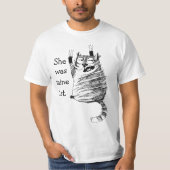 ねこ引き嫉妬Tシャツ Tシャツ (正面)