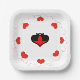 ねこ愛ペーパーボウル ペーパープレート