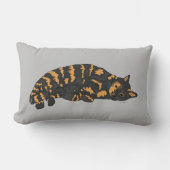 ねこ抱え枕 ランバークッション (正面)