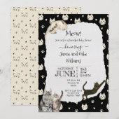 ねこ招待状 招待状 (正面/裏面)