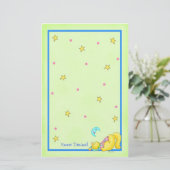 ねこ文房具「スウィートドリームズ」 便箋 (スタンド正面)