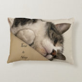 ねこ枕 アクセントクッション (裏面)