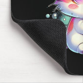 ねこ棒茶アニメ日本のかわいいねこバブルティー マウスパッド (コーナー)