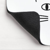 ねこ模様 マウスパッド (コーナー)