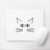 ねこ模様 マウスパッド (マウス)