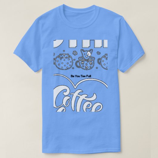 ねこ母コーヒー愛好家73 Tシャツ (デザイン正面)