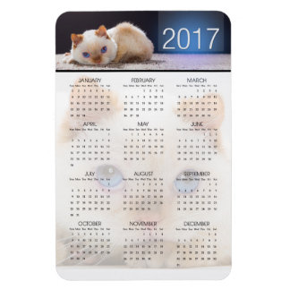 ねこ磁気カレンダー01 マグネット