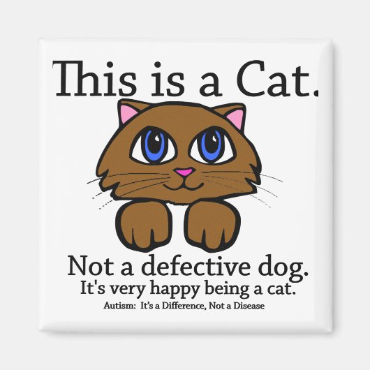 ねこ磁石だ マグネット (正面)