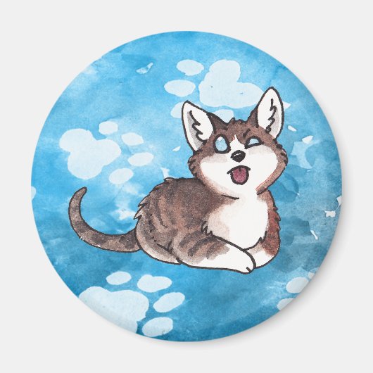 ねこ磁石を改良する マグネット (正面)