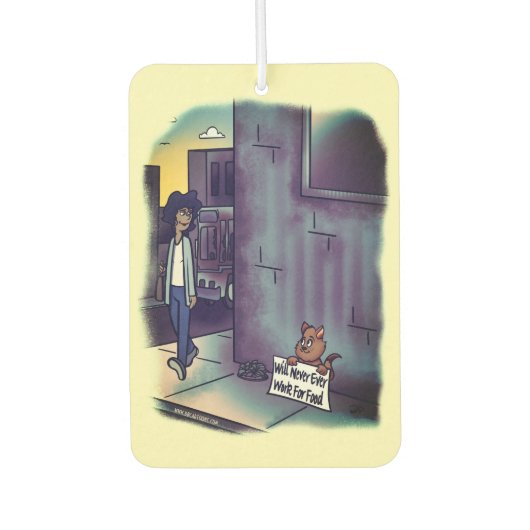 ねこ移動用エアーフレッシュナー カーエアーフレッシュナー (正面)