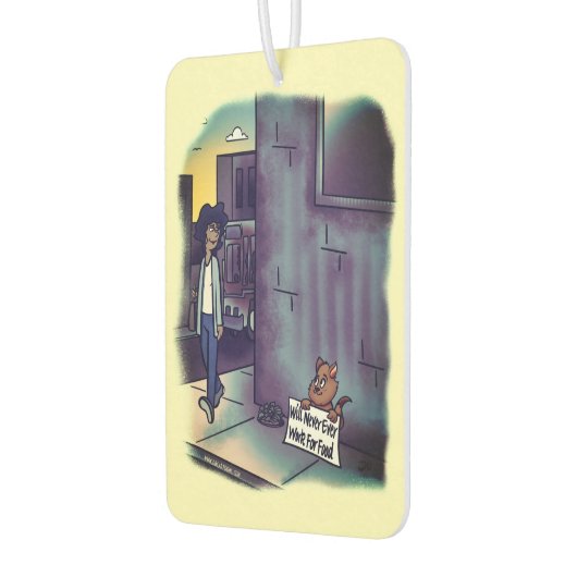 ねこ移動用エアーフレッシュナー カーエアーフレッシュナー (左)