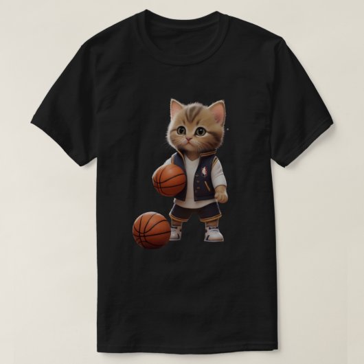 ねこ遊ろ Tシャツ (デザイン正面)