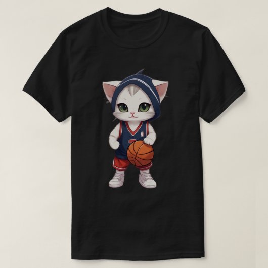 ねこ遊ろ Tシャツ (デザイン正面)