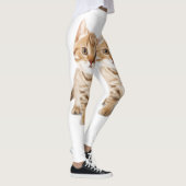 ねこ ジンジャー キッテン ヨガ パンツ レギンス (右)