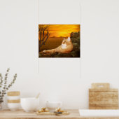 ねこ ポスター (キッチン)