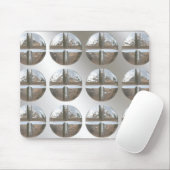 ねじで締められたマウスパッド マウスパッド (マウス)