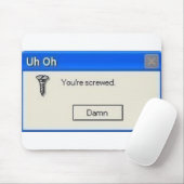 ねじで締められる マウスパッド (マウス)