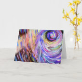 ねじりカード カード (黄色い花)