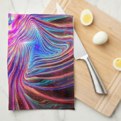 ねじり波 キッチンタオル (四つ折り)