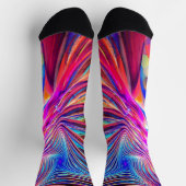 ねじり波 ソックス (上部)