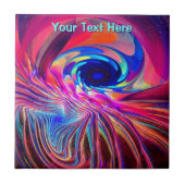 ねじり波 タイル (正面)