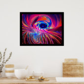 ねじり波 ポスター (キッチン)