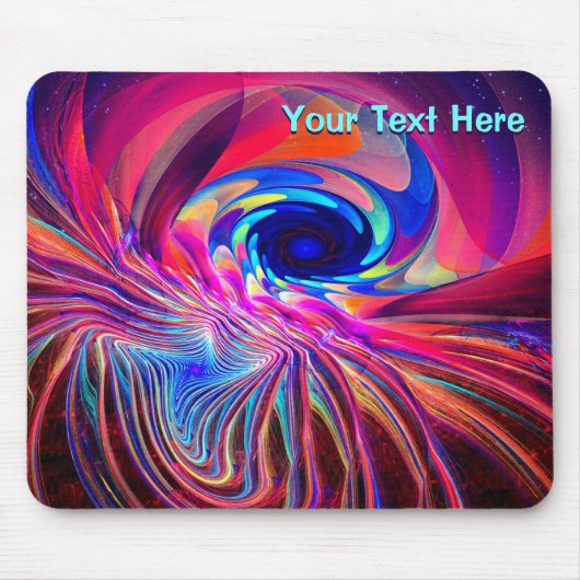 ねじり波 マウスパッド (正面)