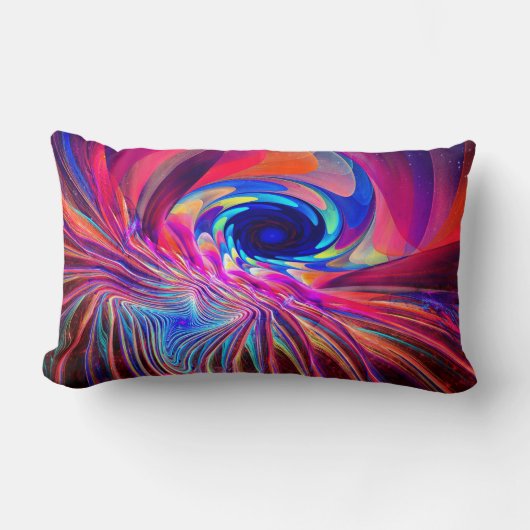 ねじり波 ランバークッション (正面)