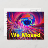 ねじり波 案内ポストカード (正面/裏面)