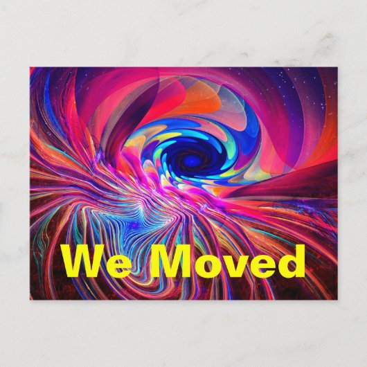 ねじり波 案内ポストカード (正面)