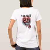 ねじれたままにする Tシャツ (裏面)