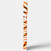 ねじれたオレンジ色のラインが沈んだ円を形成 Case-Mate iPhoneケース (裏面 / 右)