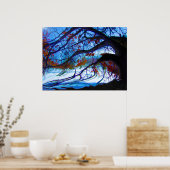 ねじれたオーク ポスター (キッチン)