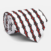 ねじれたクイーンレッドタイ ネクタイ (ロール)