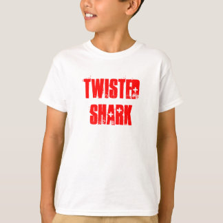 ねじれたシャークペニーティー Tシャツ